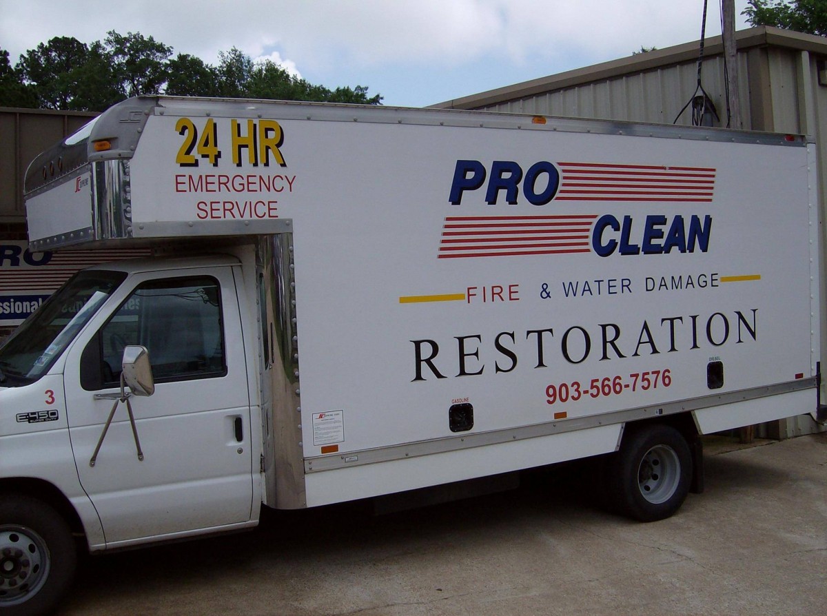 Pro Clean Restoration Box Van